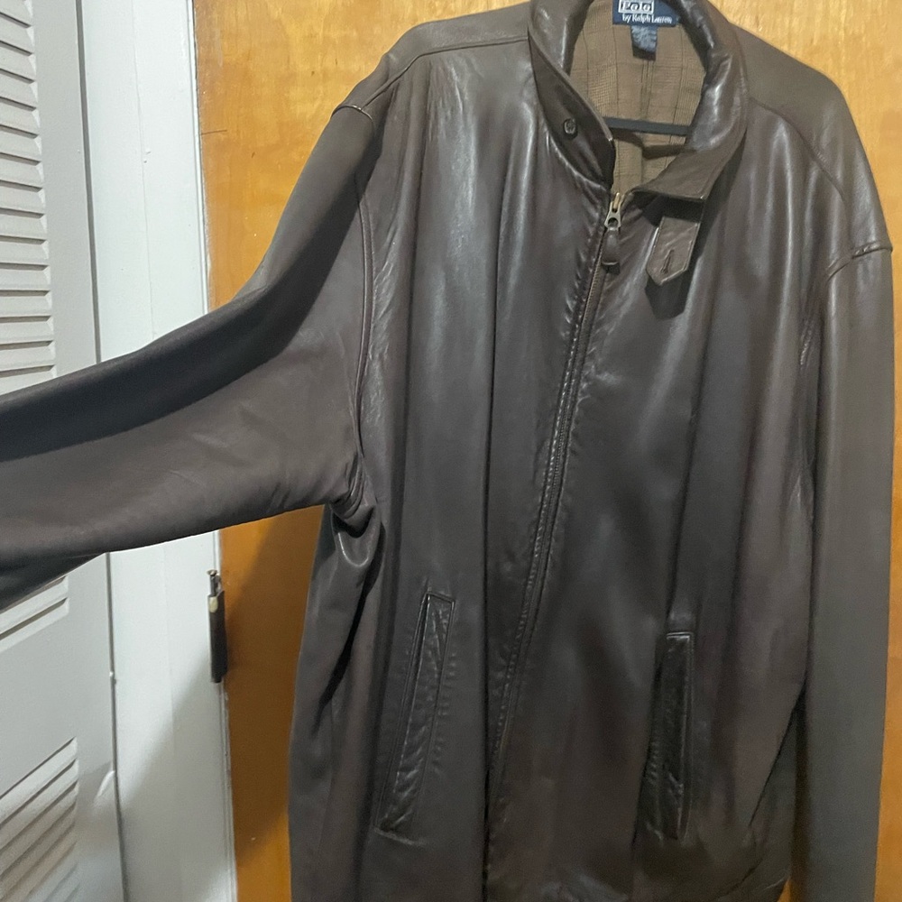 Men's Brown Leather Jacket